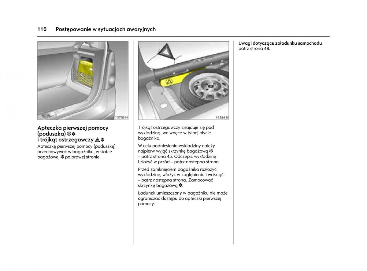 Opel Agila A instrukcja obslugi / page 114