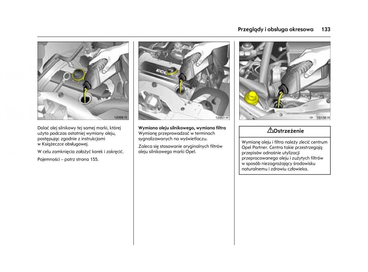 Opel Agila A instrukcja obslugi / page 137