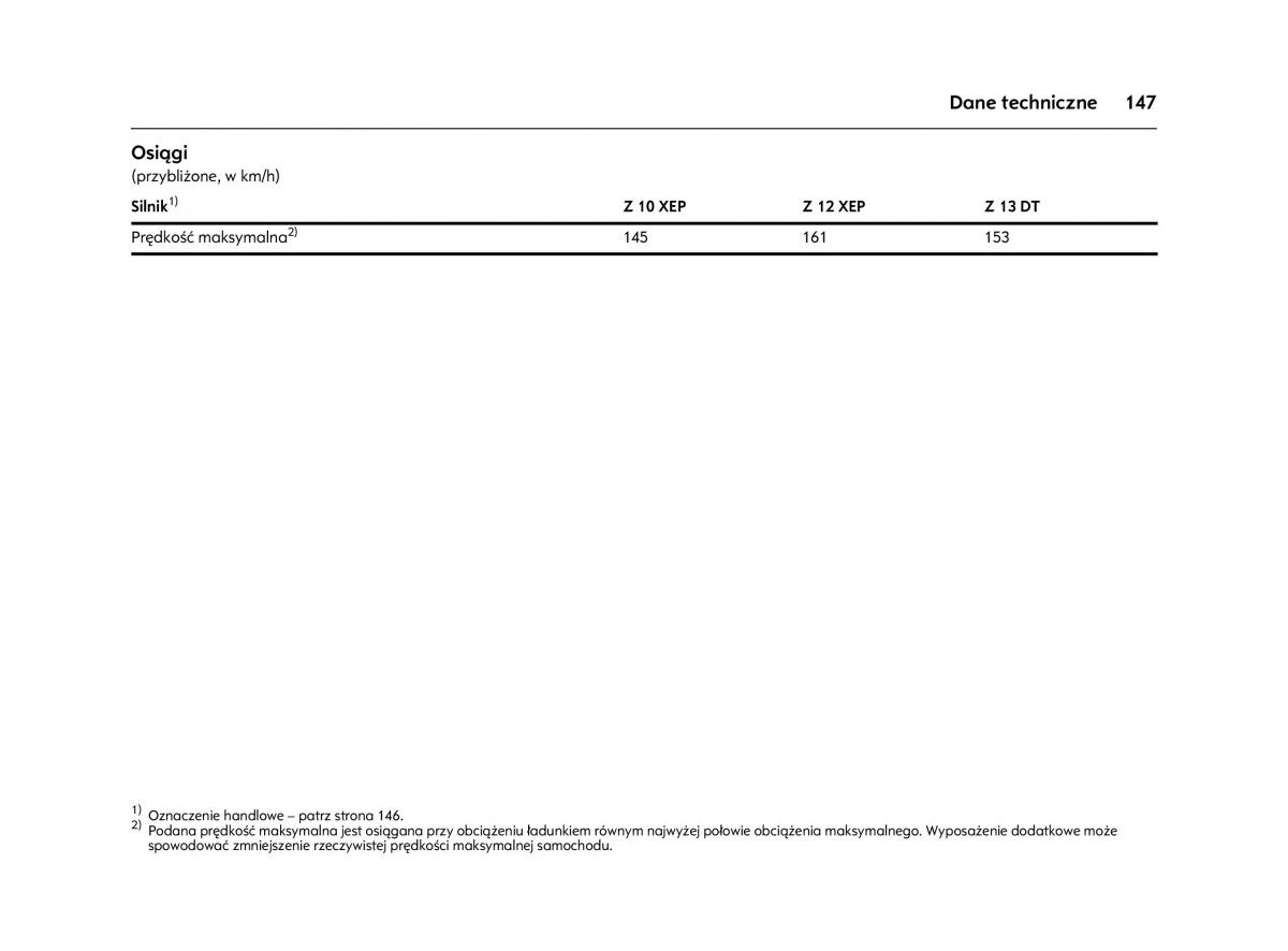 Opel Agila A instrukcja obslugi / page 151