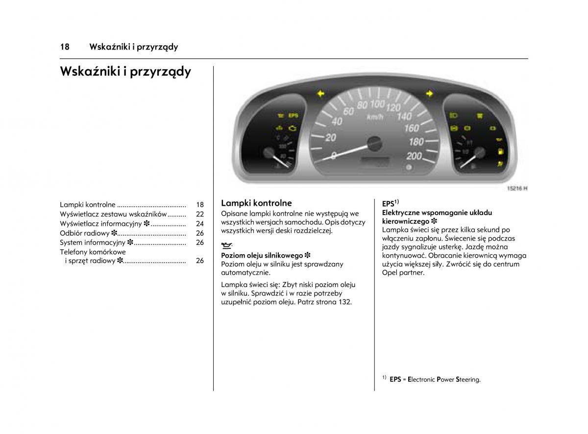 Opel Agila A instrukcja obslugi / page 22