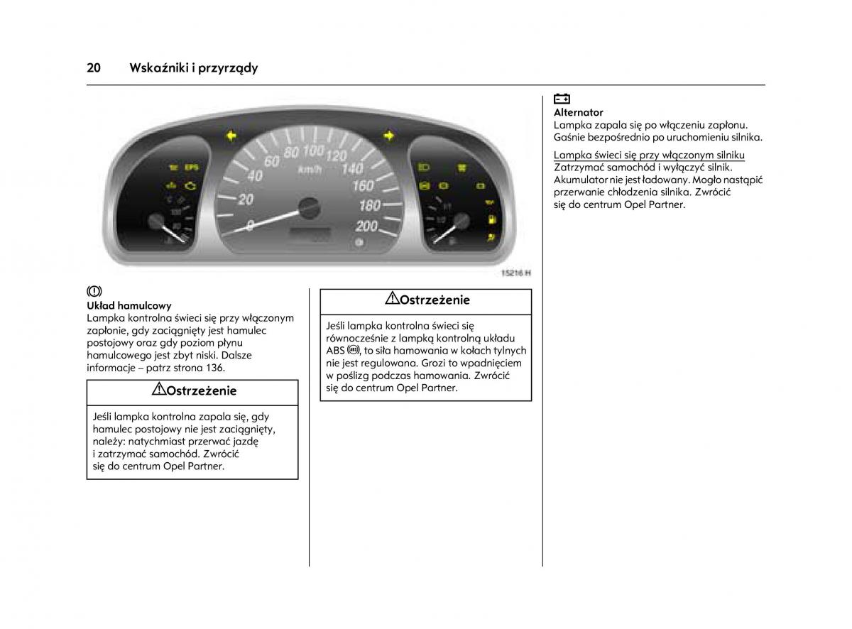 Opel Agila A instrukcja obslugi / page 24