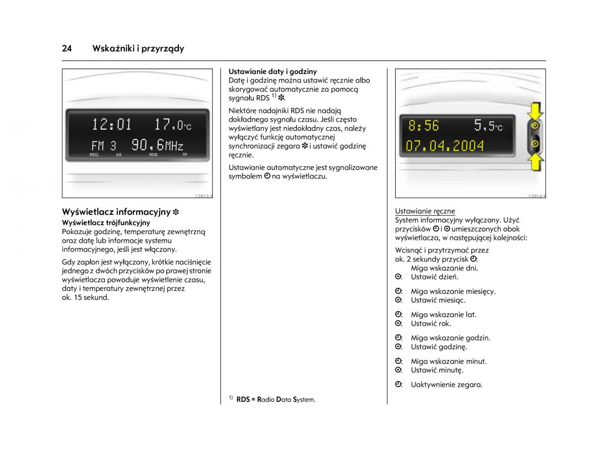 Opel Agila A instrukcja obslugi / page 28