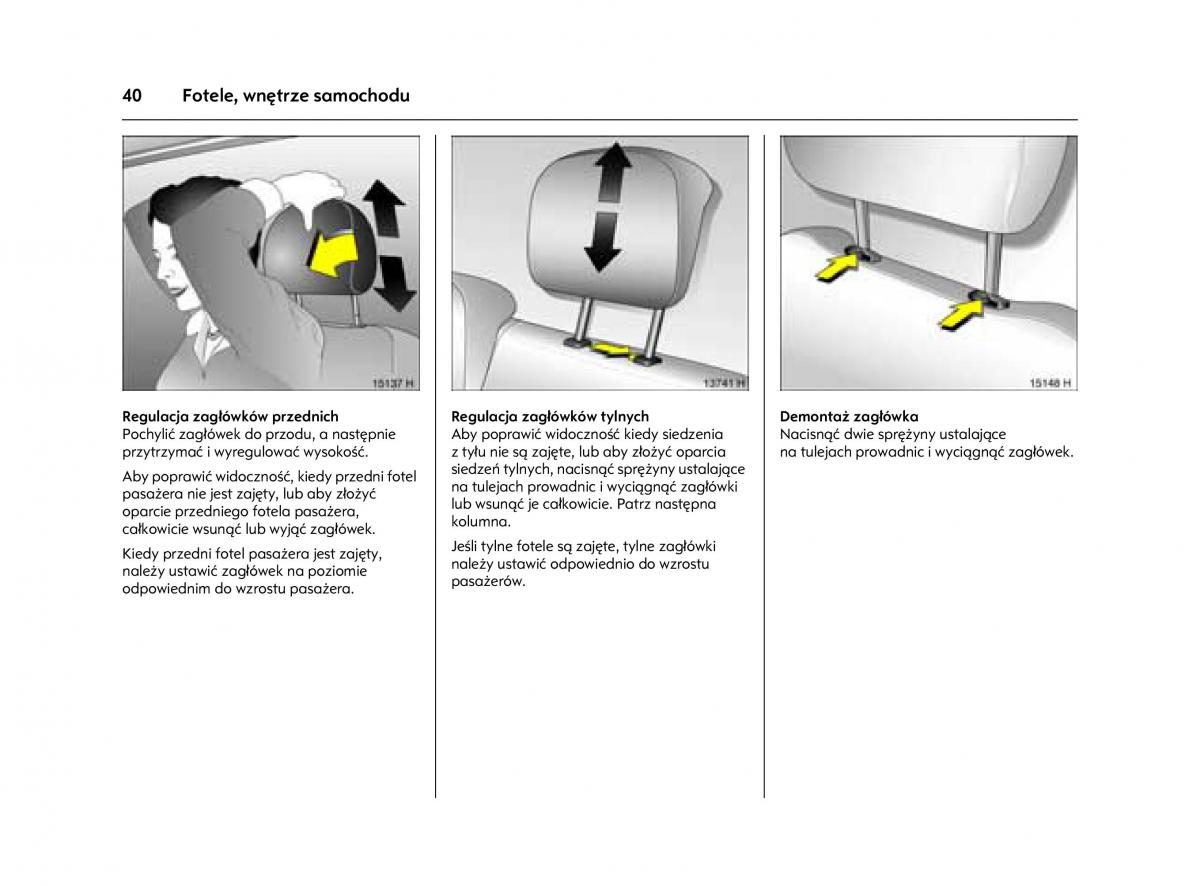 Opel Agila A instrukcja obslugi / page 44