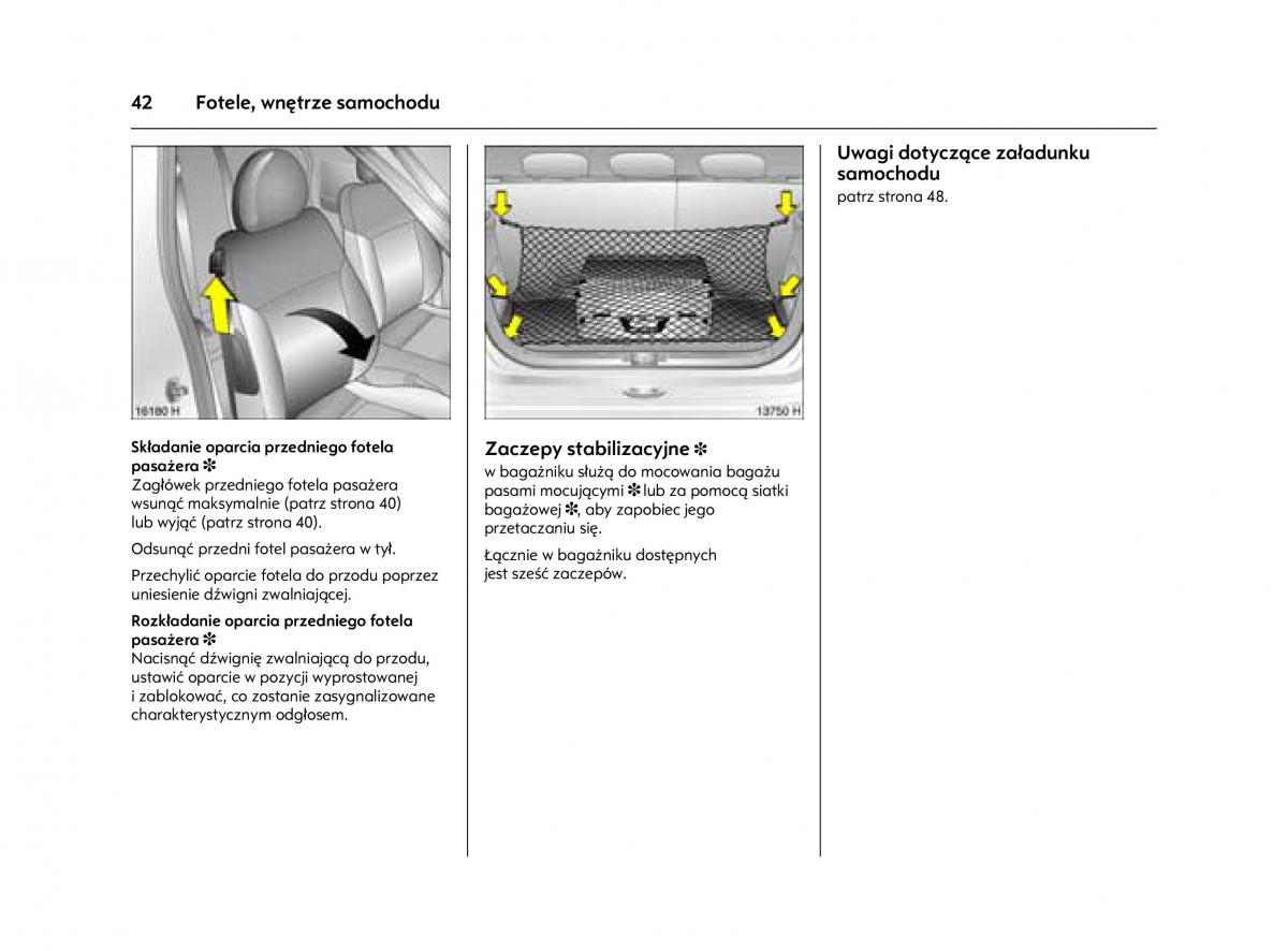 Opel Agila A instrukcja obslugi / page 46