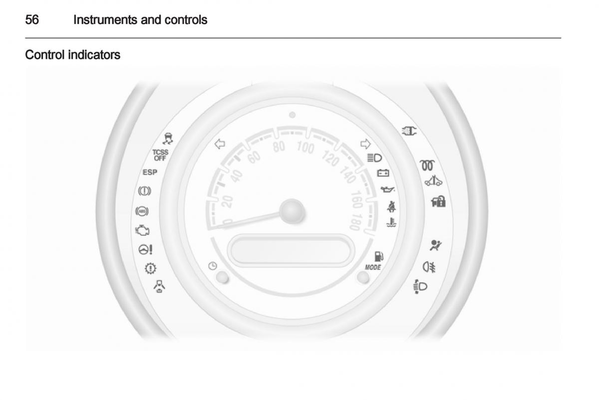 Opel Agila B owners manual / page 56