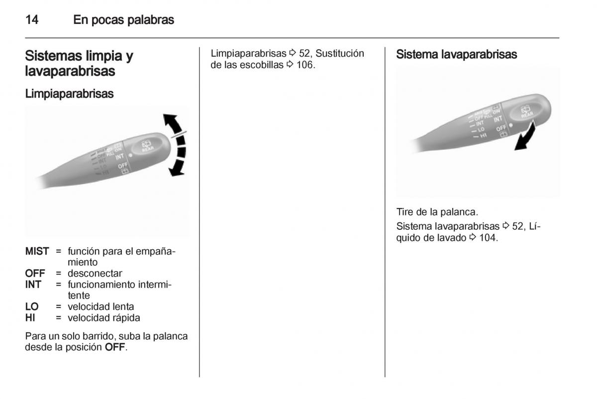 Opel Agila B manual del propietario / page 16