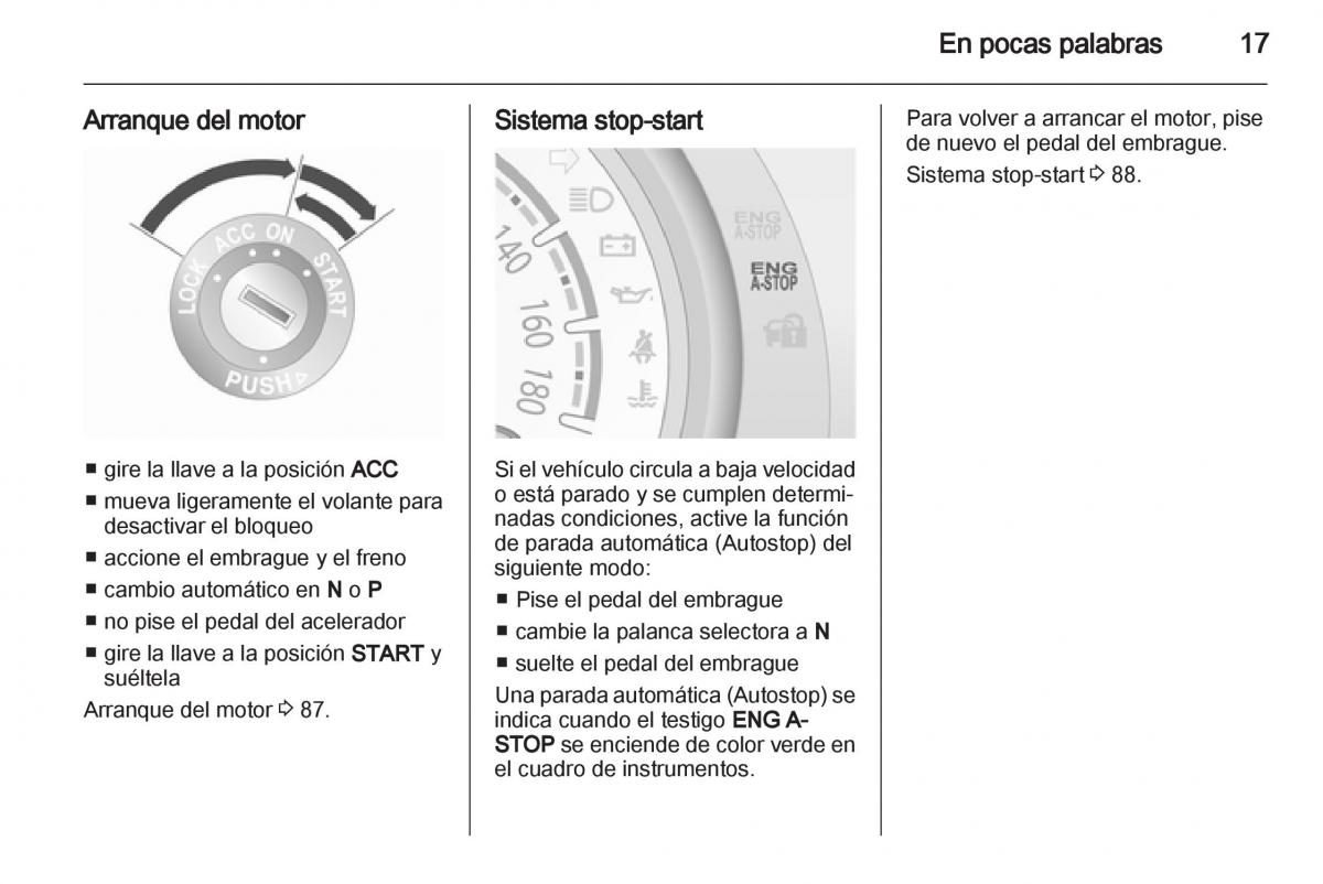 Opel Agila B manual del propietario / page 19