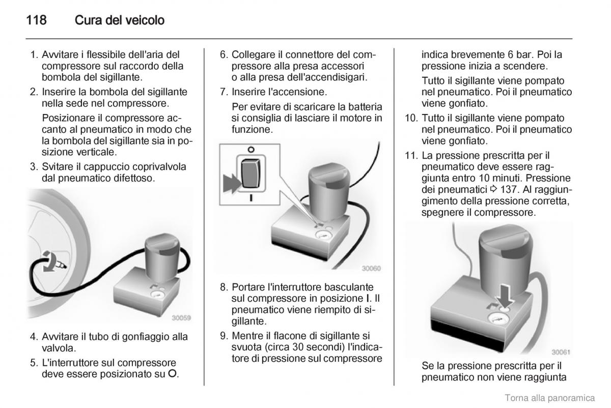 Opel Agila B manuale del proprietario / page 119