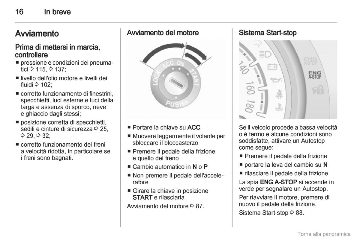 Opel Agila B manuale del proprietario / page 17