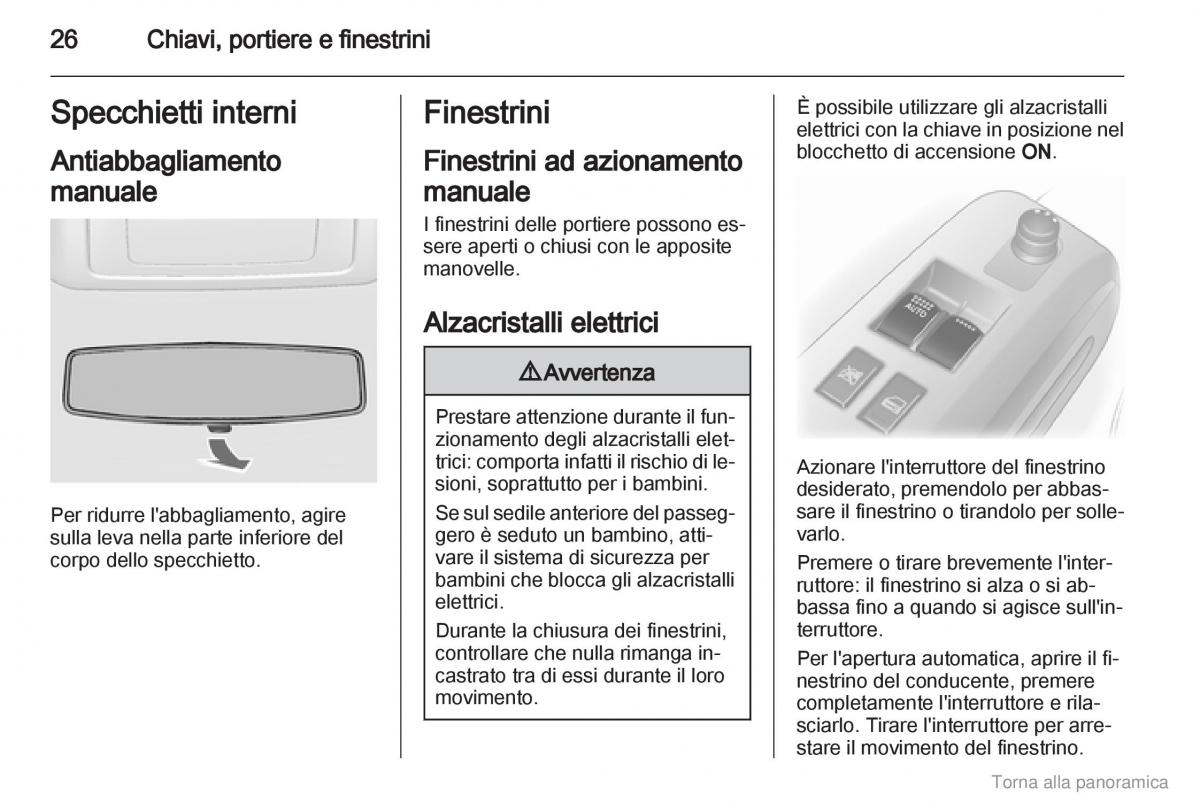 Opel Agila B manuale del proprietario / page 27