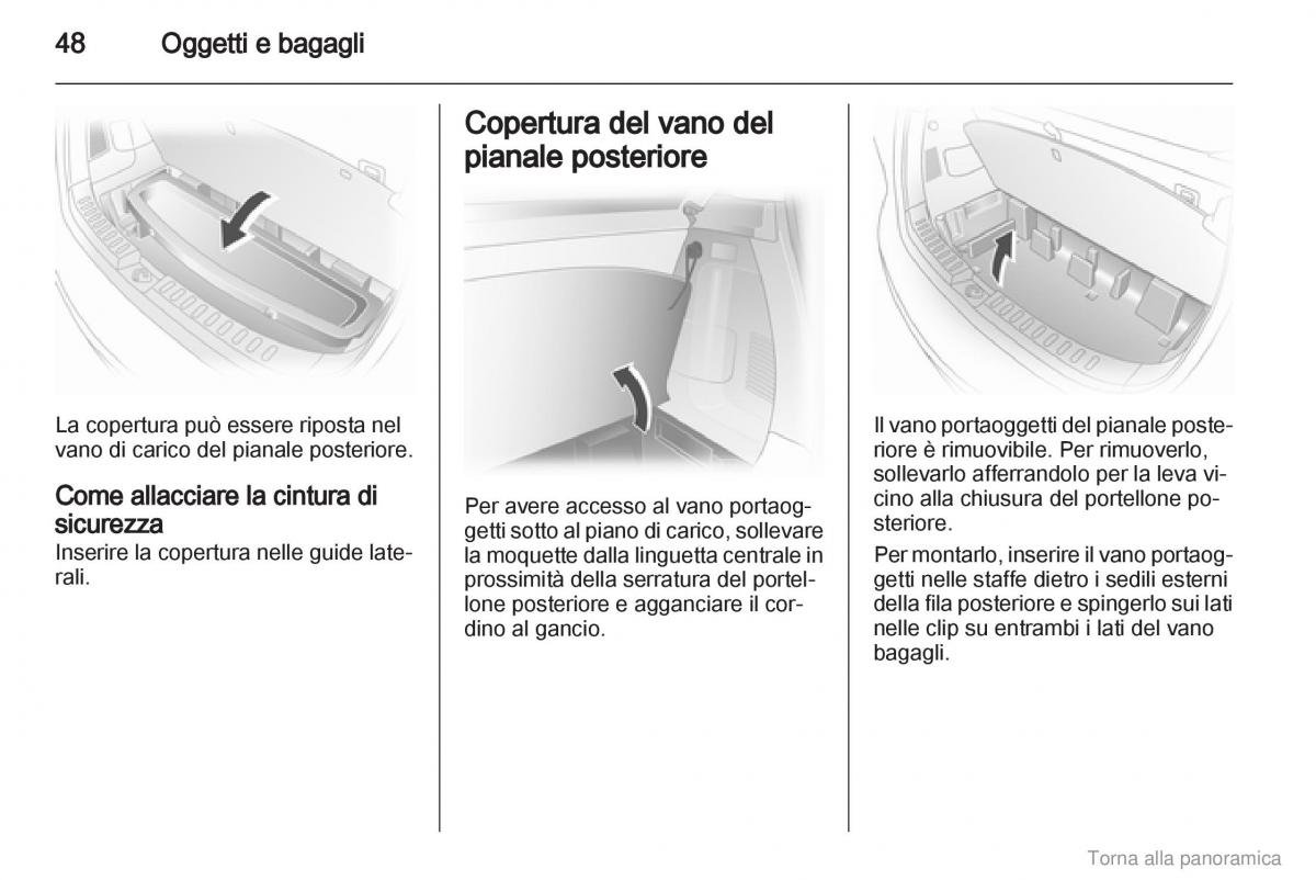 Opel Agila B manuale del proprietario / page 49