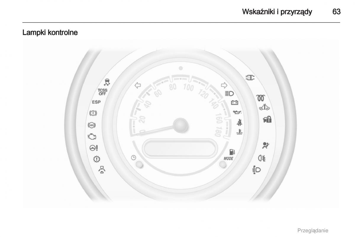 Opel Agila B instrukcja obslugi / page 63