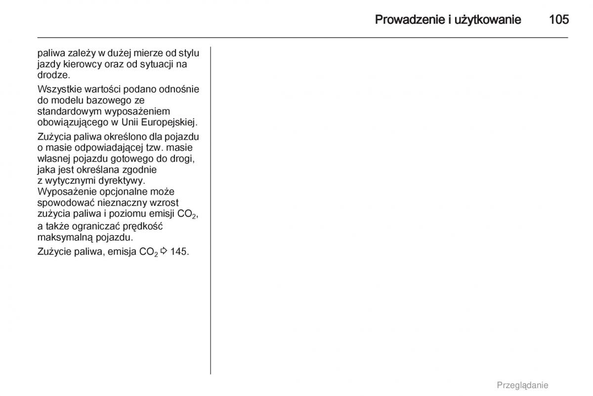 Opel Agila B instrukcja obslugi / page 105