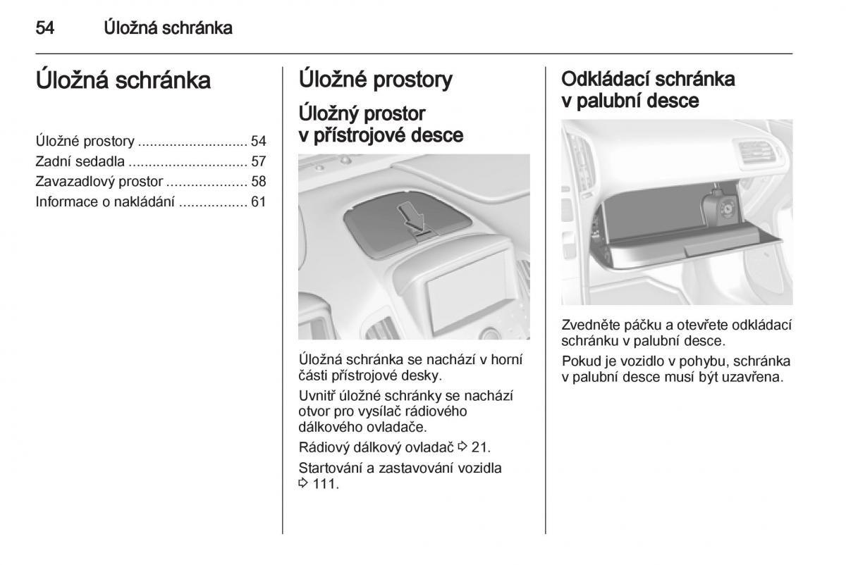 Opel Ampera navod k obsludze / page 56