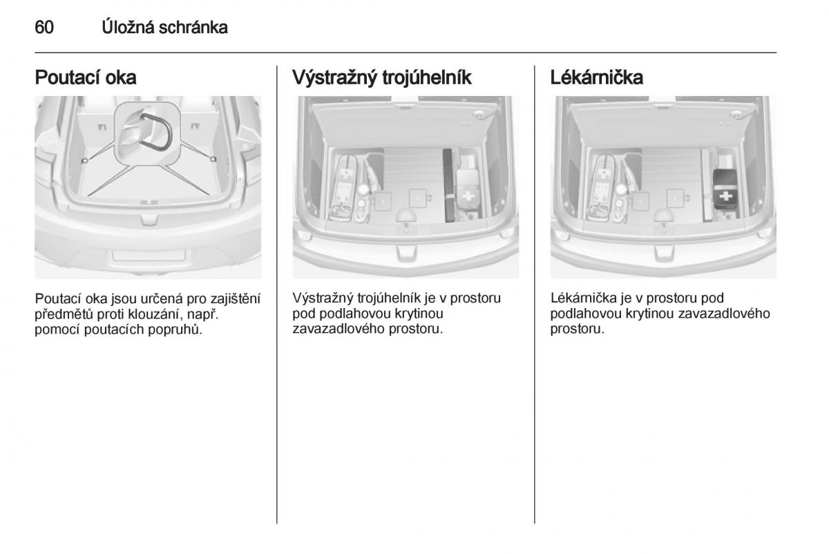 Opel Ampera navod k obsludze / page 62