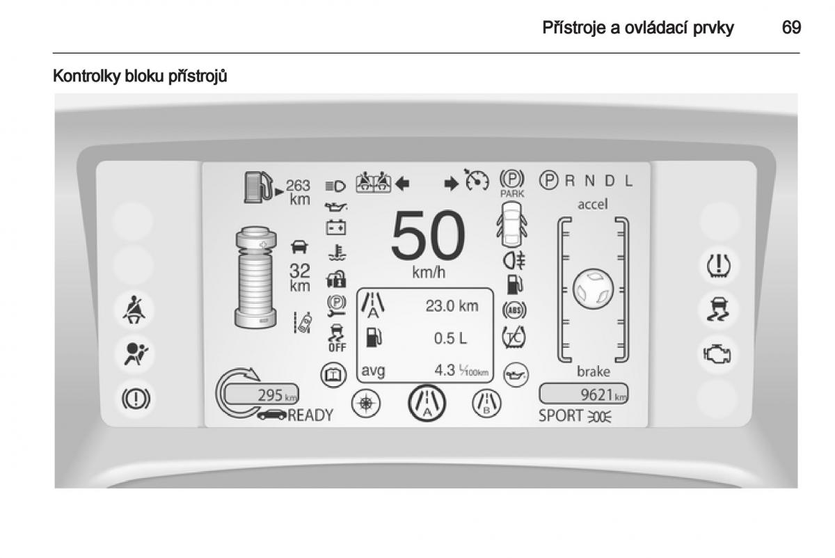 Opel Ampera navod k obsludze / page 71