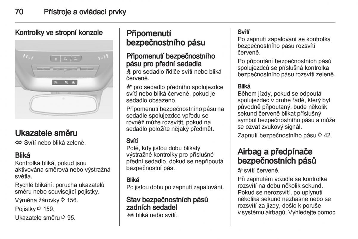 Opel Ampera navod k obsludze / page 72