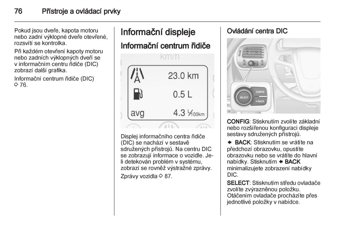 Opel Ampera navod k obsludze / page 78