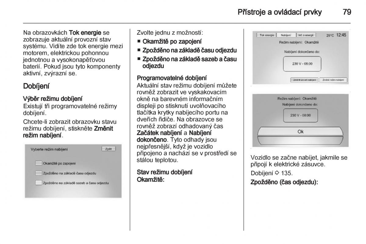 Opel Ampera navod k obsludze / page 81