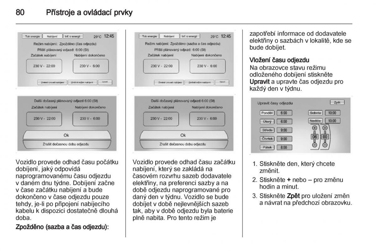 Opel Ampera navod k obsludze / page 82