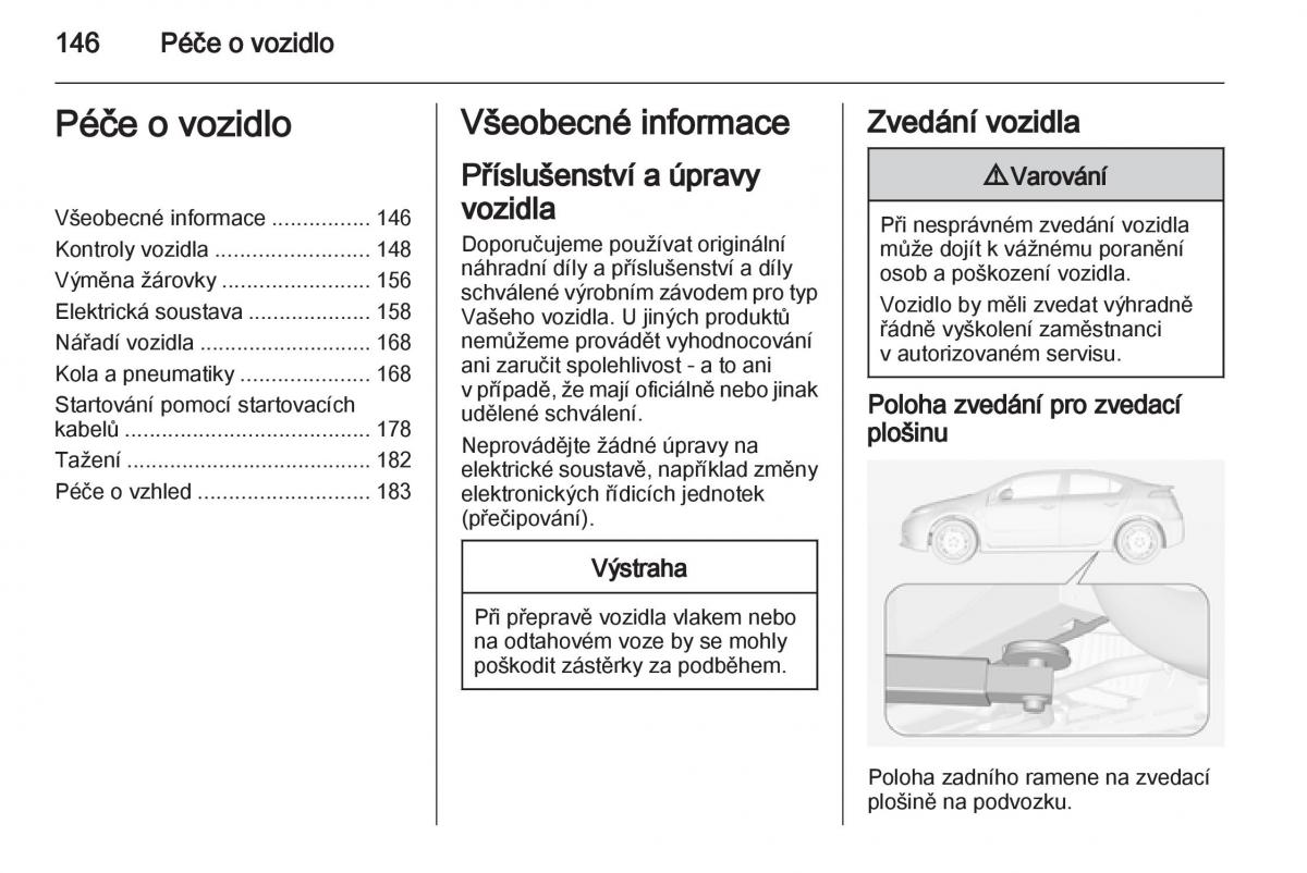 Opel Ampera navod k obsludze / page 148