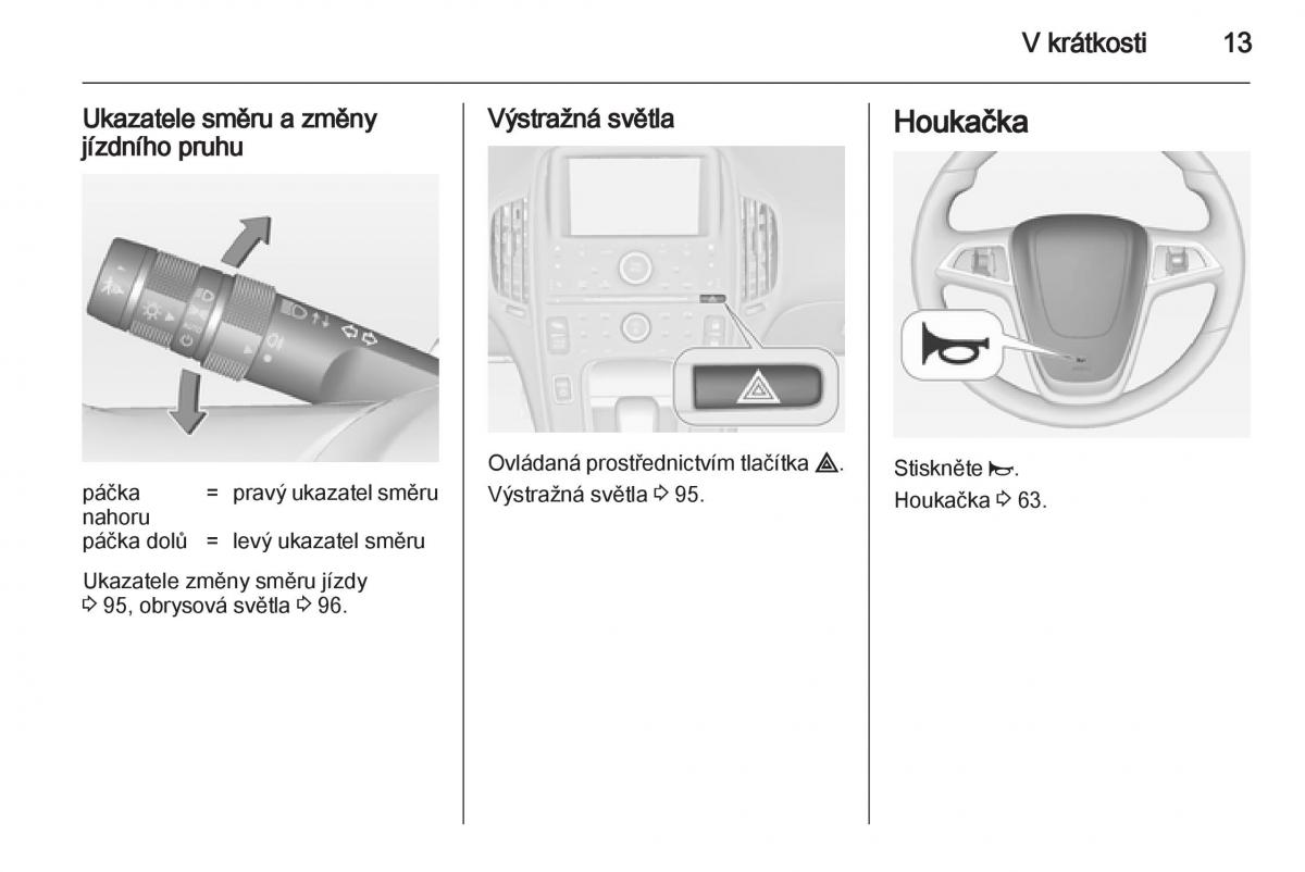 Opel Ampera navod k obsludze / page 15