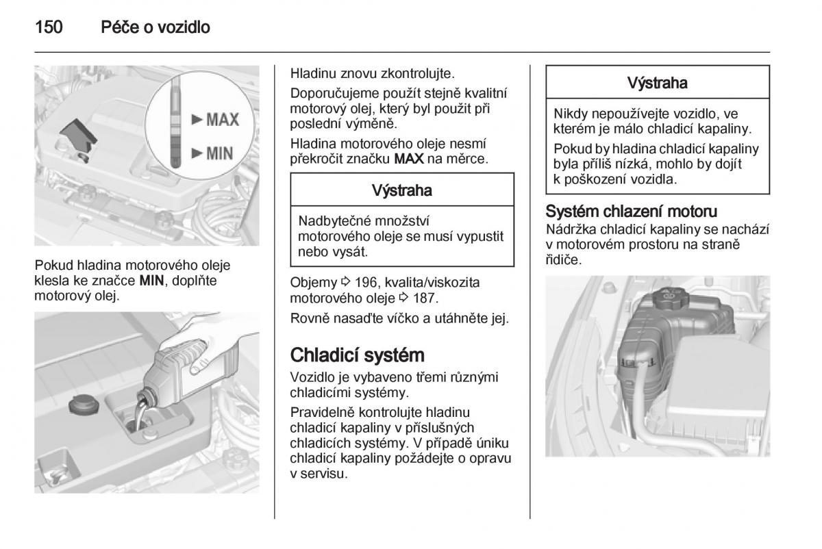 Opel Ampera navod k obsludze / page 152