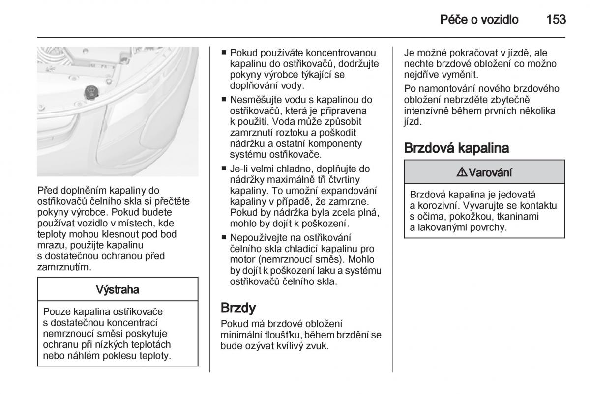 Opel Ampera navod k obsludze / page 155