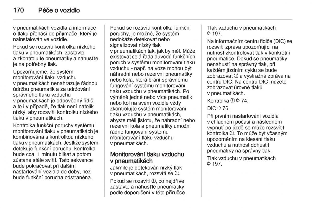 Opel Ampera navod k obsludze / page 172