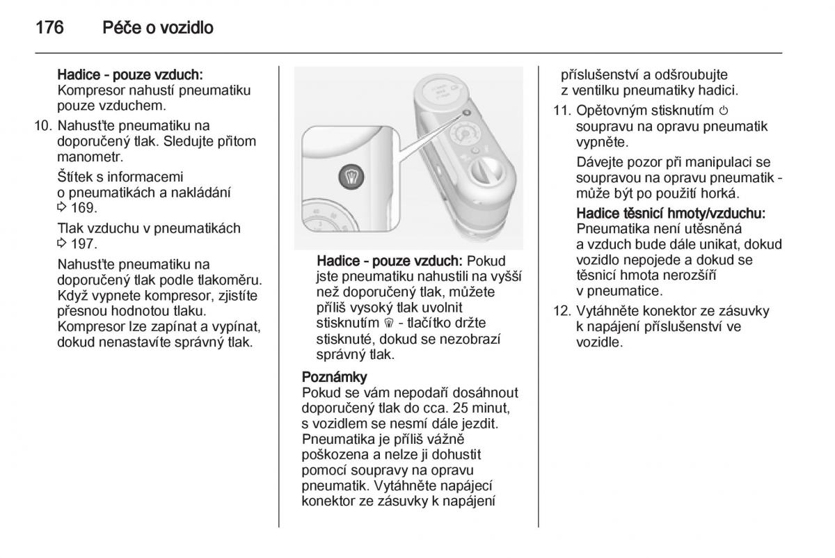 Opel Ampera navod k obsludze / page 178