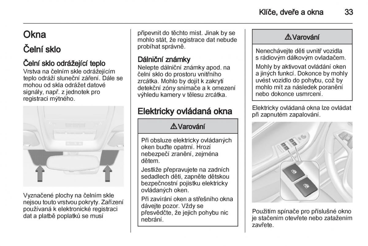 Opel Ampera navod k obsludze / page 35