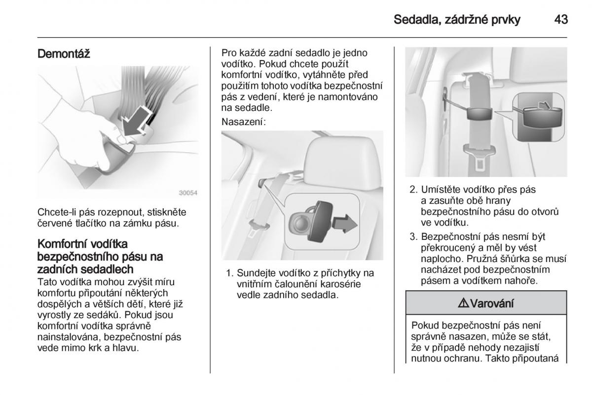 Opel Ampera navod k obsludze / page 45