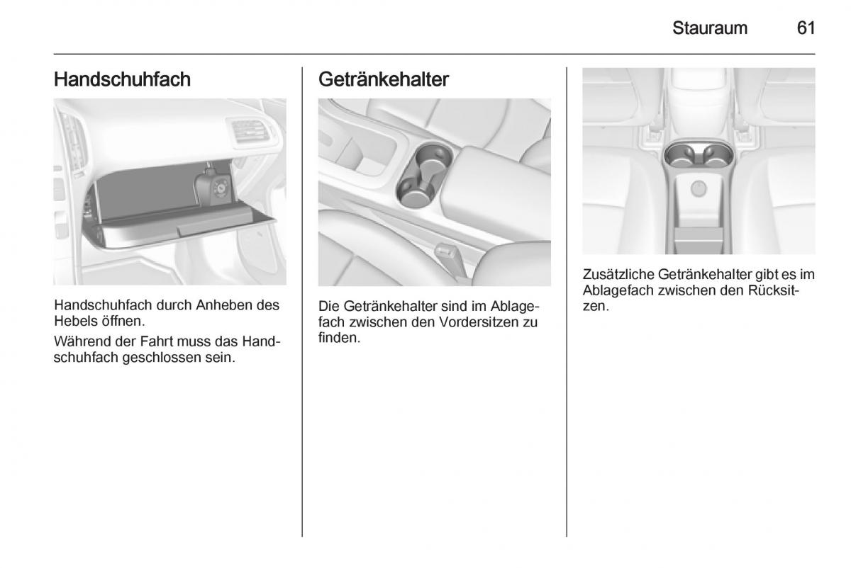 Opel Ampera Handbuch / page 63