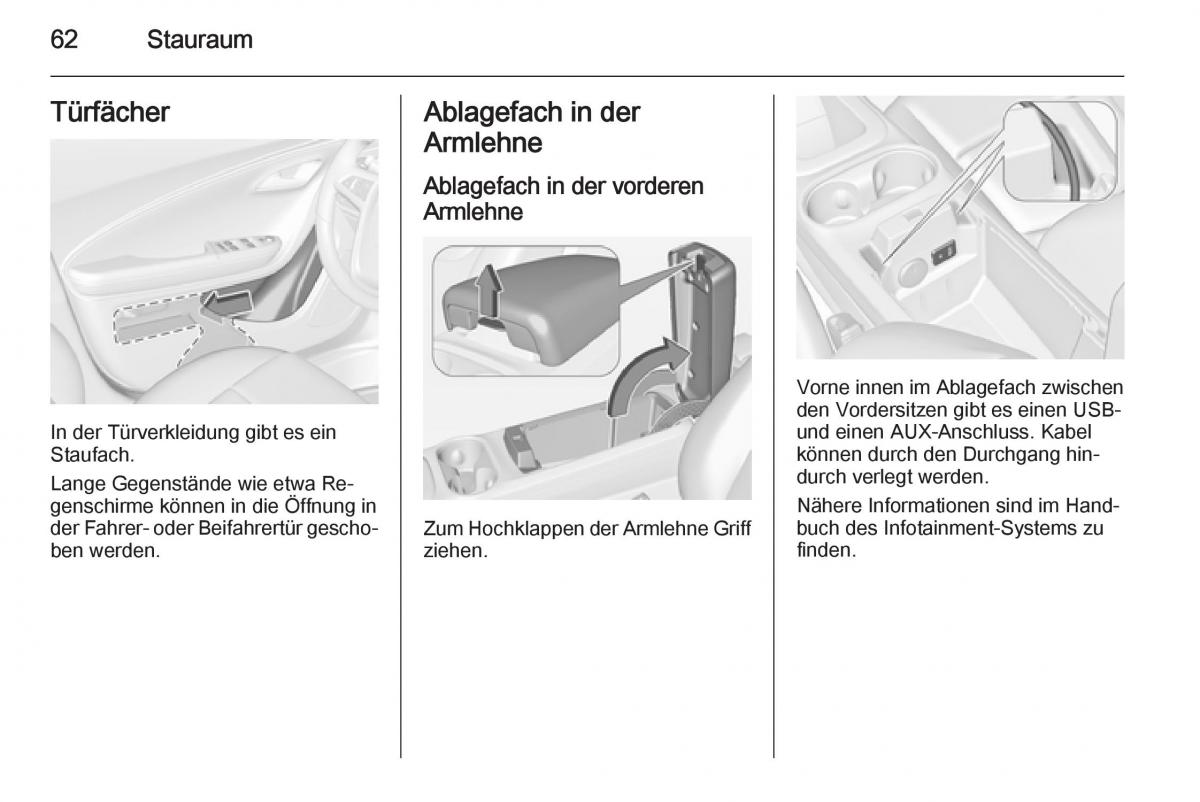 Opel Ampera Handbuch / page 64