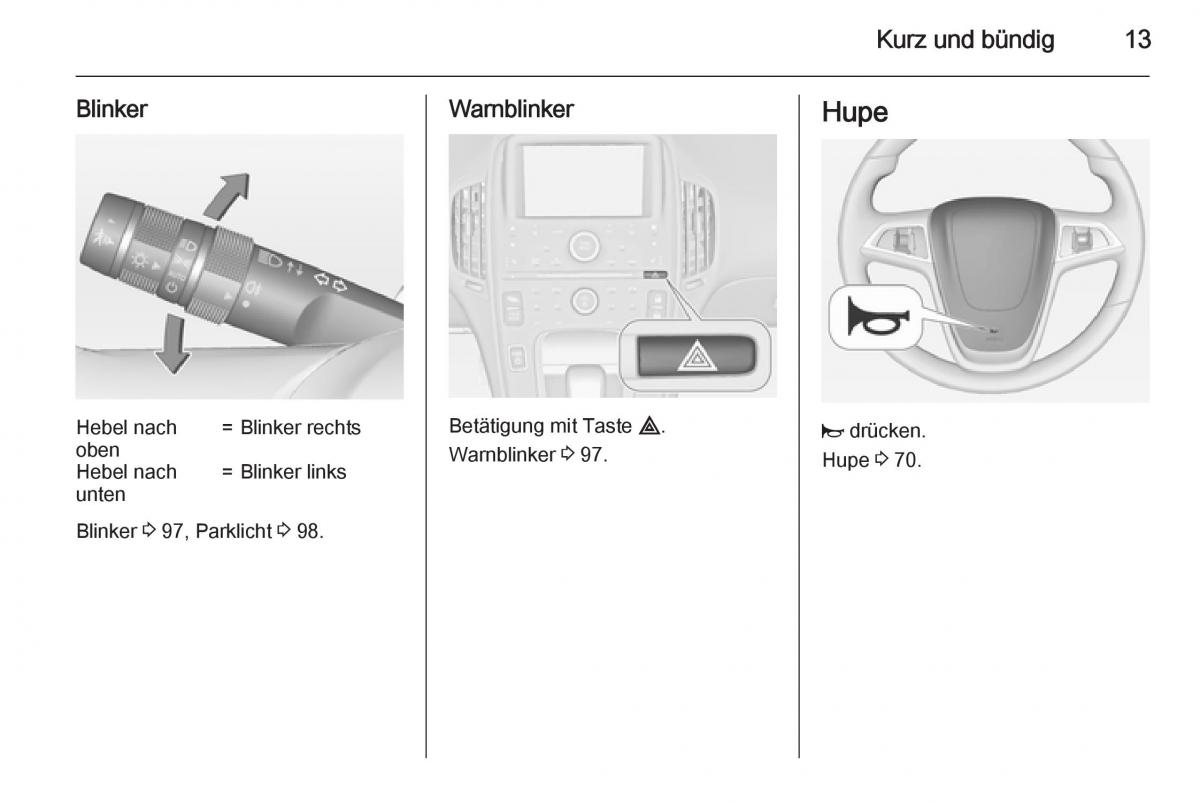 Opel Ampera Handbuch / page 15