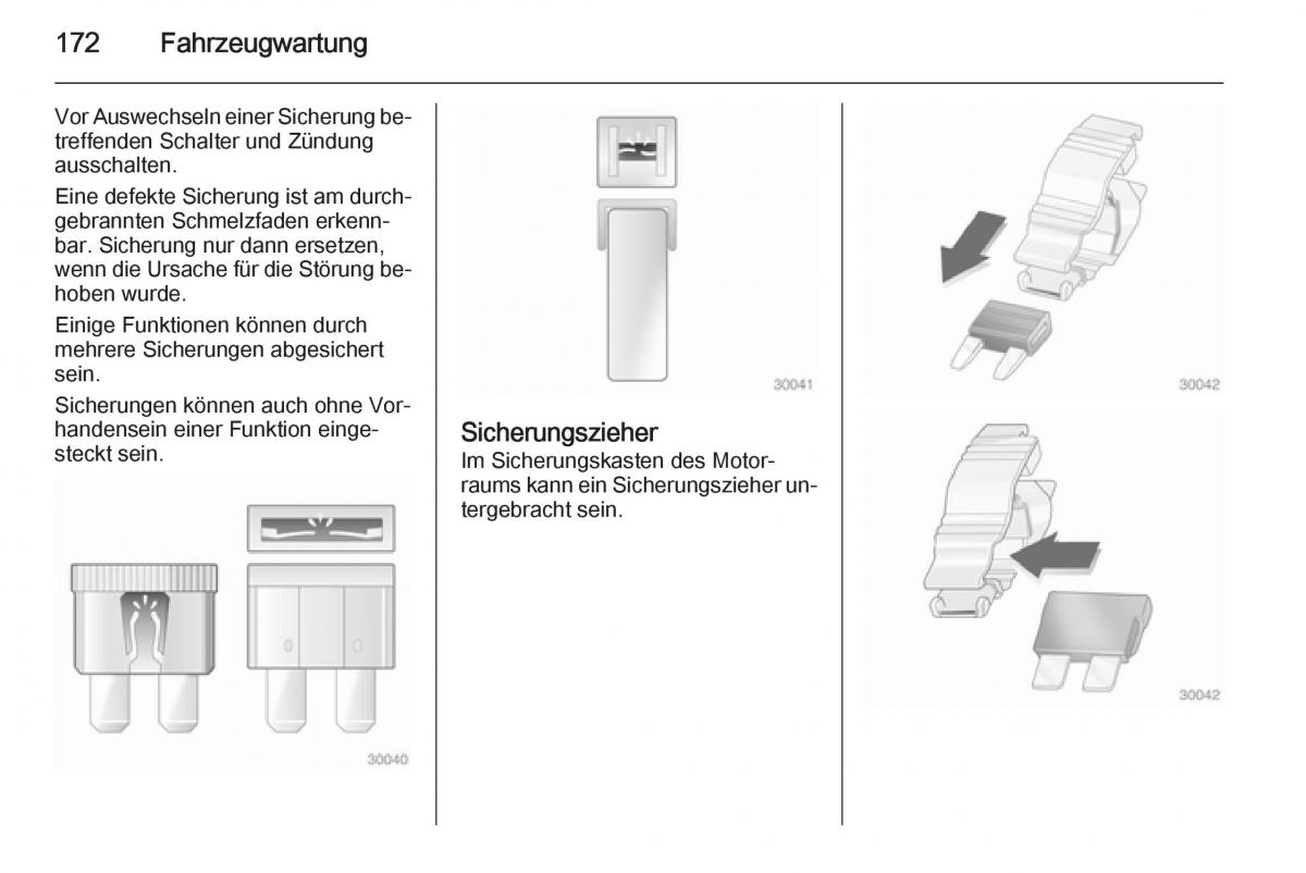 Opel Ampera Handbuch / page 174