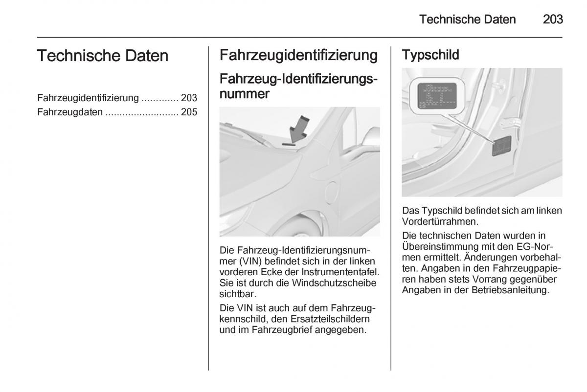 Opel Ampera Handbuch / page 205