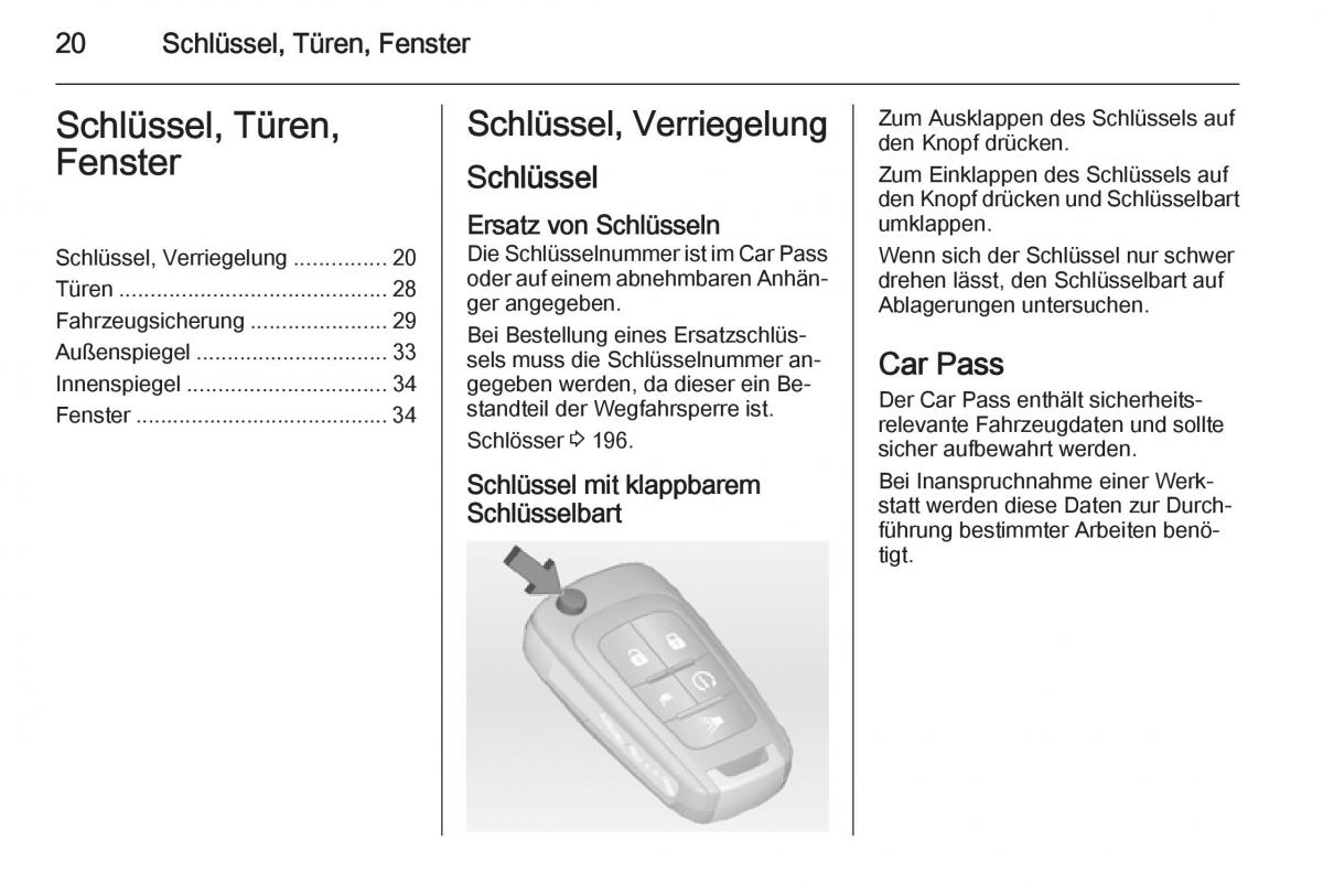 Opel Ampera Handbuch / page 22