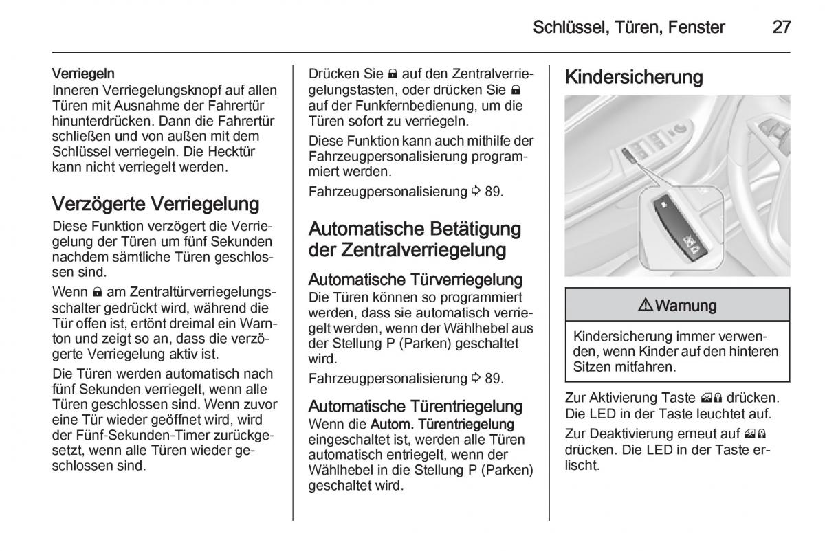 Opel Ampera Handbuch / page 29