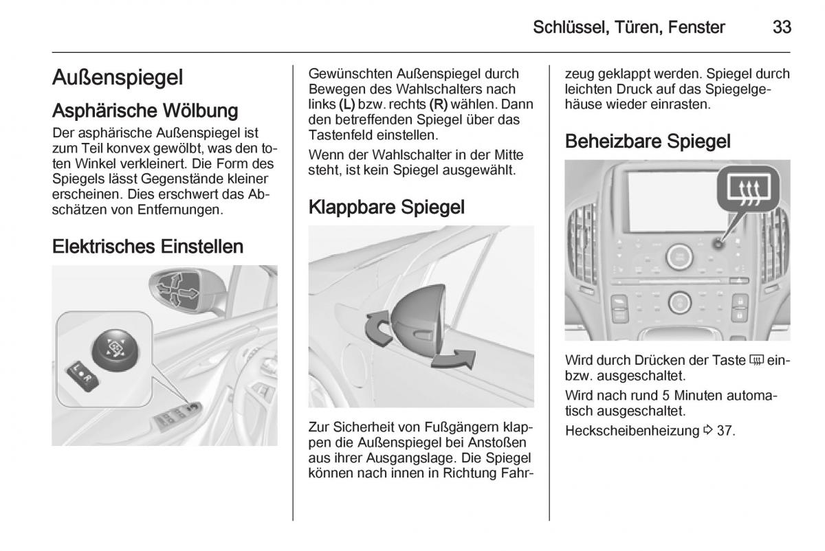 Opel Ampera Handbuch / page 35