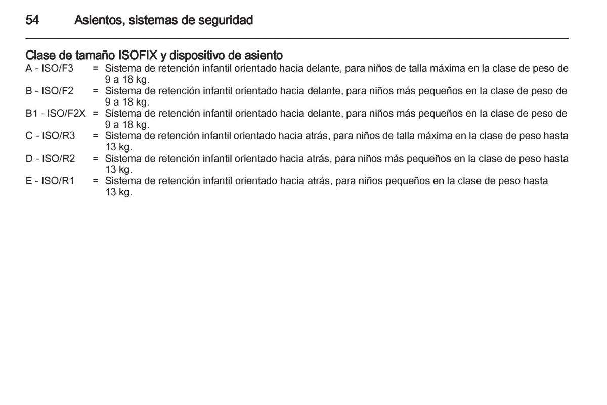 Opel Ampera manual del propietario / page 56