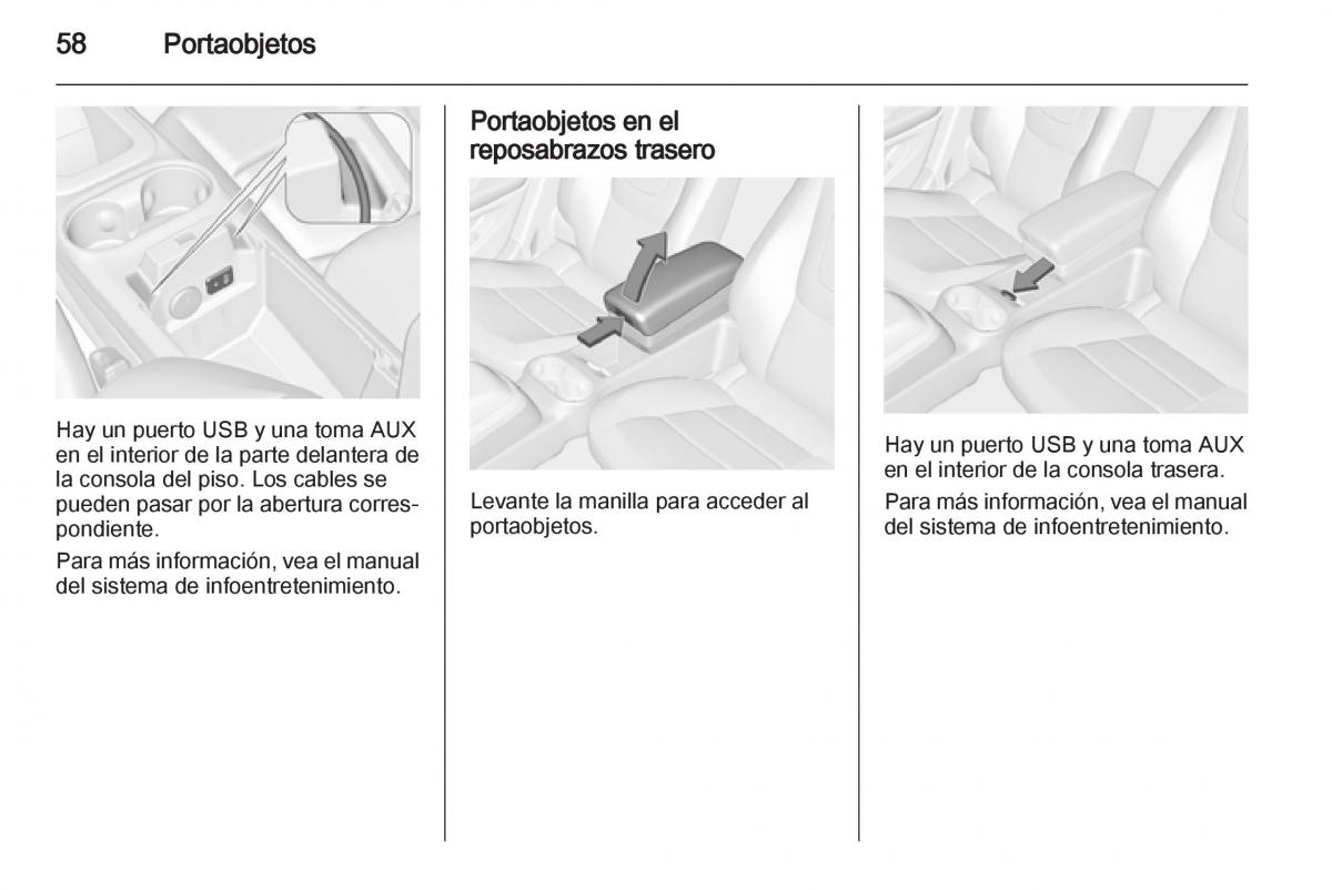 Opel Ampera manual del propietario / page 60