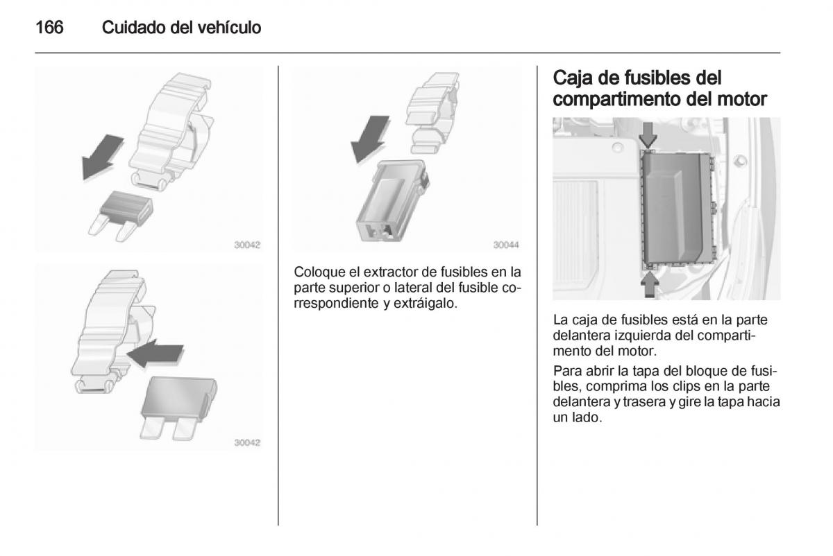 Opel Ampera manual del propietario / page 168