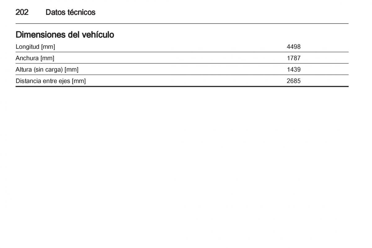 Opel Ampera manual del propietario / page 204