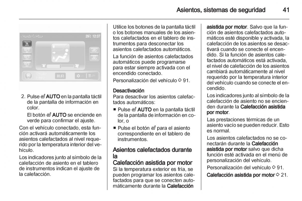 Opel Ampera manual del propietario / page 43