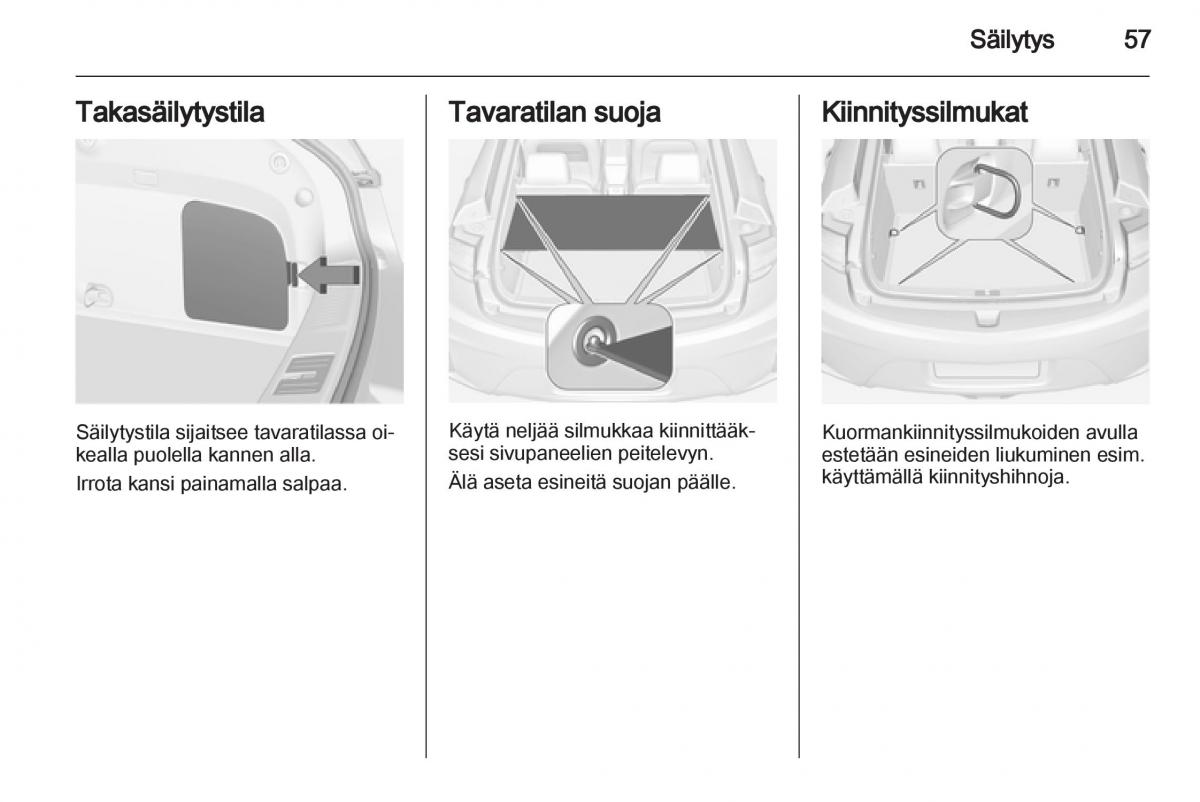 Opel Ampera omistajan kasikirja / page 59