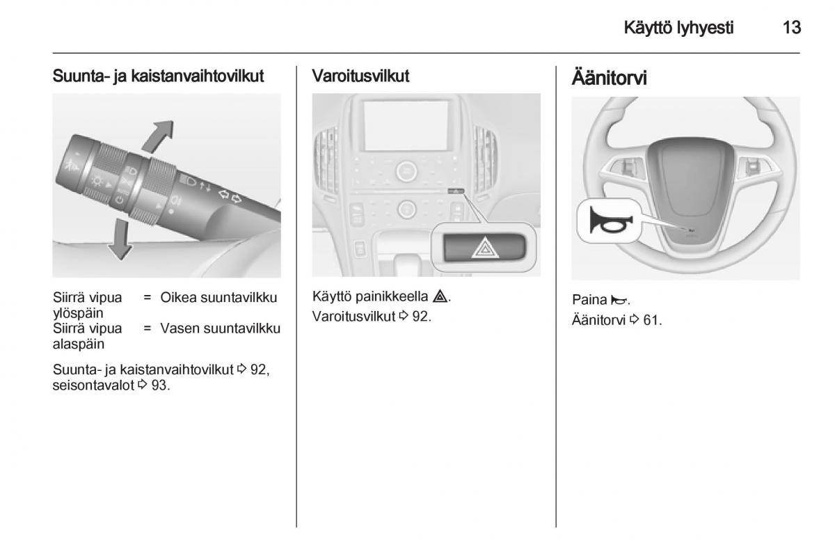 Opel Ampera omistajan kasikirja / page 15