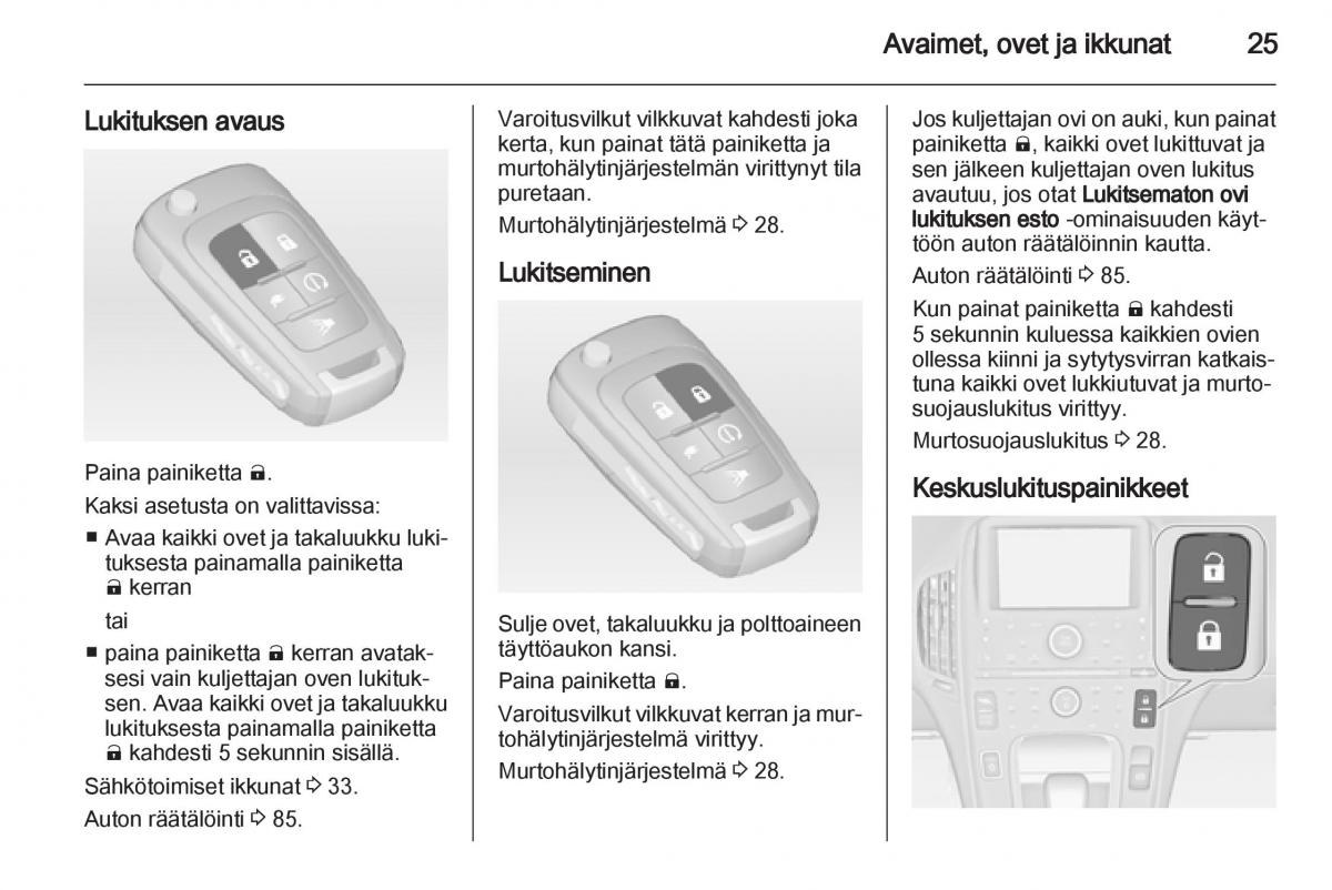 Opel Ampera omistajan kasikirja / page 27