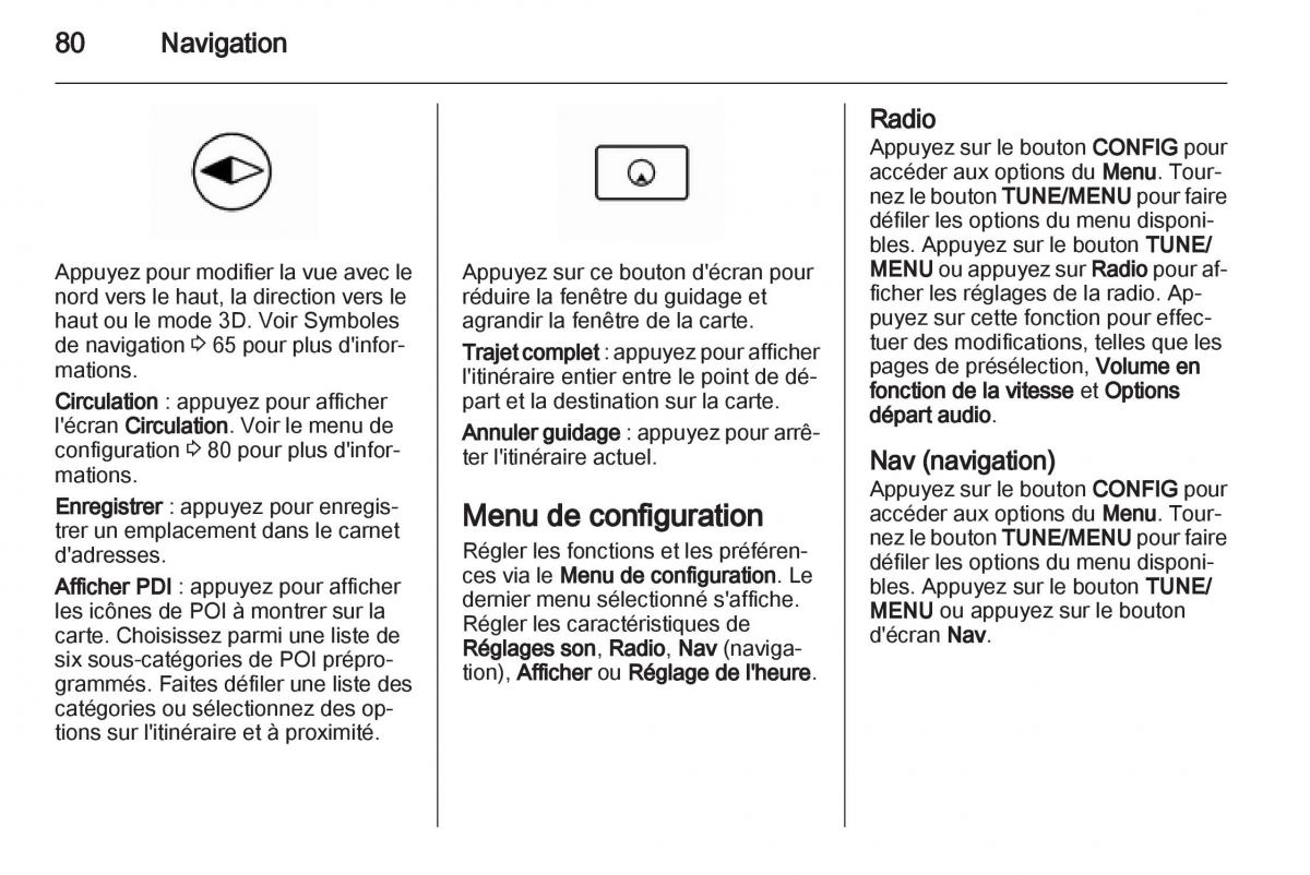 Opel Ampera manuel du proprietaire / page 80