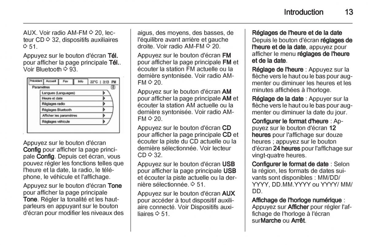 Opel Ampera manuel du proprietaire / page 13